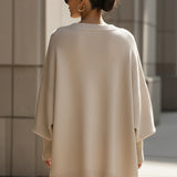 Malin | Oversized Strickpullover mit asymmetrischem Saum