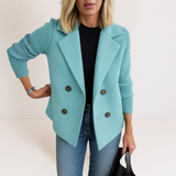 Ilaisaane | Eleganter Blazer mit Strickärmeln