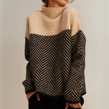 Norah | Pullover mit Stehkragen aus Baumwolle