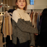 Norah | Pullover mit Stehkragen aus Baumwolle