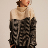 Norah | Pullover mit Stehkragen aus Baumwolle