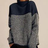 Norah | Pullover mit Stehkragen aus Baumwolle