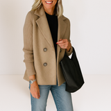 Ilaisaane | Eleganter Blazer mit Strickärmeln
