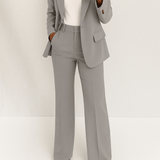 Flurina | Blaues Blazer-Set