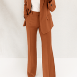 Flurina | Blaues Blazer-Set