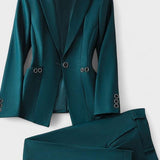 Theres | Grünes Blazer-Set