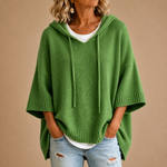 Fleur Kapuzenpullover in Grün