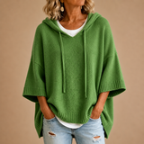 Fleur Kapuzenpullover in Grün