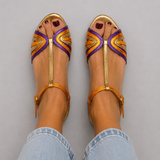 Sina | Mediterrane Riemchensandalen