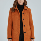 Charlotte Davies | Eleganter Wollmix-Mantel