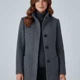 Charlotte Davies | Eleganter Wollmix-Mantel
