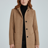 Charlotte Davies | Eleganter Wollmix-Mantel