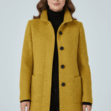 Charlotte Davies | Eleganter Wollmix-Mantel