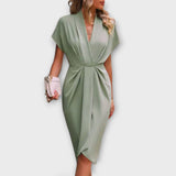 Serena - Midi-Wickelkleid