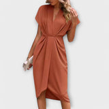 Serena - Midi-Wickelkleid