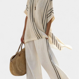 Beatrice | Minimalistisches Leinen-Set