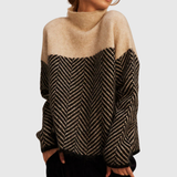 Norah | Pullover mit Stehkragen aus Baumwolle