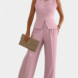 Vanessa | Rosafarbenes Blazer-Set