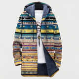 Helena – Fransenmantel mit Tribal-Muster