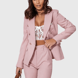 Romina | Schwarzes Eleganz-Set