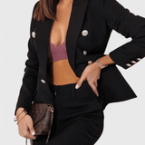 Romina | Schwarzes Eleganz-Set