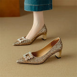 Theresa – Glitzer-Pumps