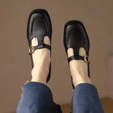 Emilia – T-Steg-Schuhe im Vintage-Stil