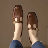 Emilia – T-Steg-Schuhe im Vintage-Stil