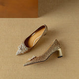 Theresa – Glitzer-Pumps