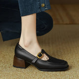Emilia – T-Steg-Schuhe im Vintage-Stil