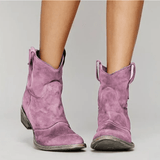 Charlotte | Westernstiefel aus Wildleder