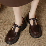 Luisa – Vintage-T-Steg-Schuhe