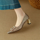 Theresa – Glitzer-Pumps