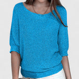 Monique Strickpullover in Hellblau