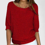 Monique Strickpullover in Rot