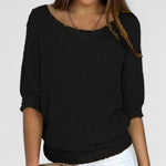 Monique Strickpullover in Schwarz