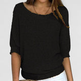 Monique Strickpullover in Schwarz