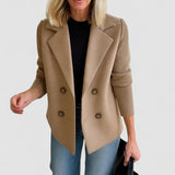 Ilaisaane | Eleganter Blazer mit Strickärmeln