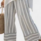 Eveline | Asymmetrisches Leinen-Set