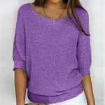 Monique Strickpullover in Lila