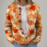 Briarwood | Vintage-Strickjacke mit Printmuster