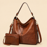 Agathe | Elegante Anti-Diebstahl-Tasche mit gratis Pochette