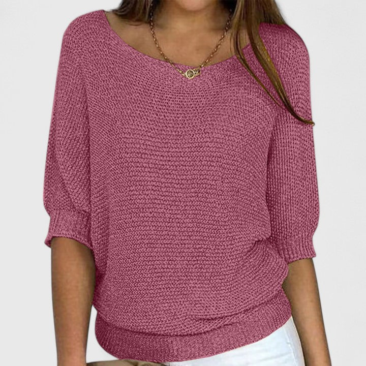 Monique Strickpullover in Rosa