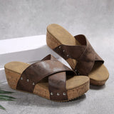 Rebekka – Boho Wedge Sandalen