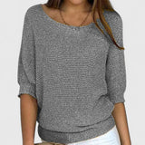 Monique Strickpullover in Grau