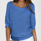 Monique Strickpullover in Blau